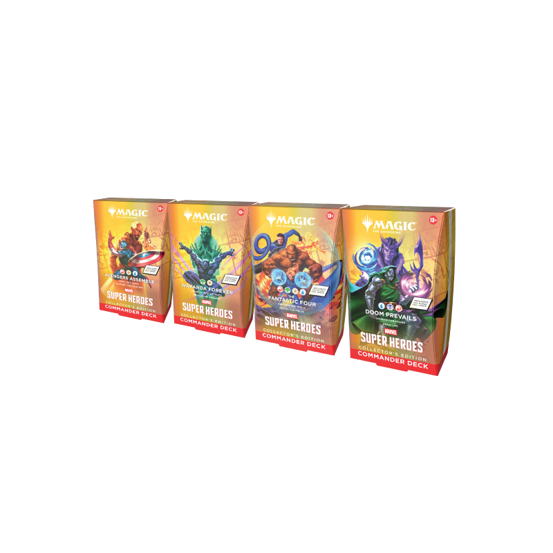 MTG - Marvel Super Heroes - Pack deck commander collector