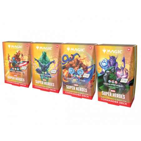 MTG - Marvel Super Heroes - Pack deck commander collector