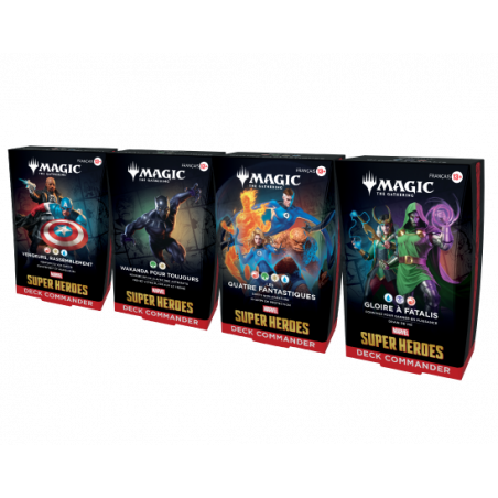 MTG - Marvel Super Heroes - Pack deck commander
