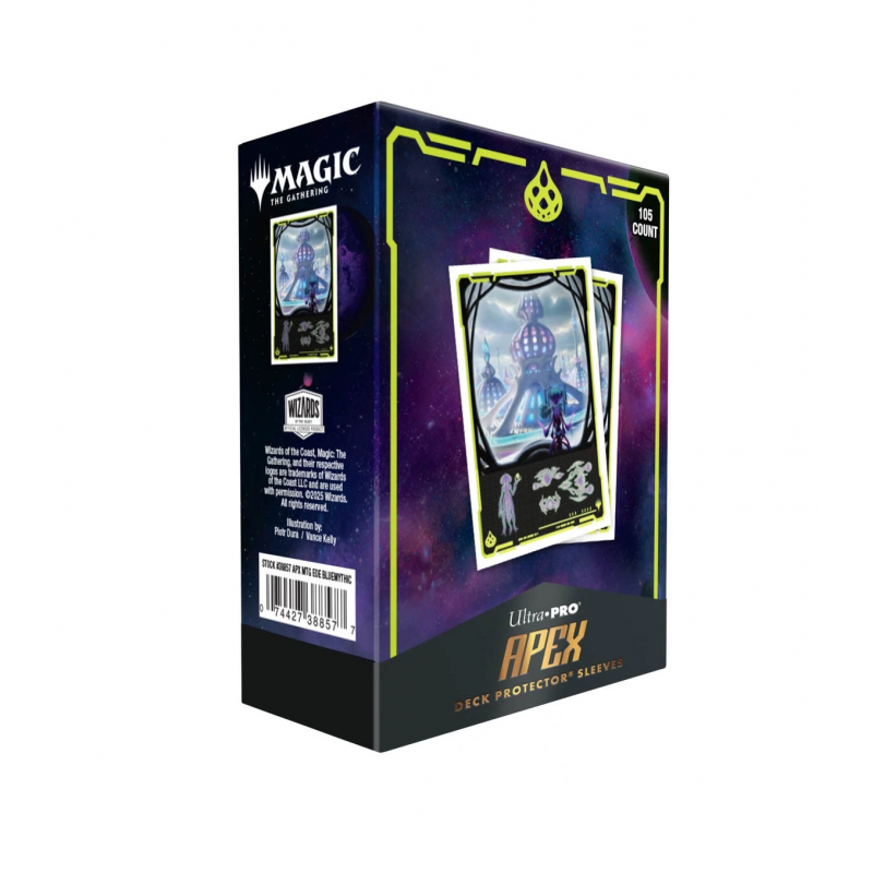 Ultra PRO APEX Sleeves Blue Mythic Edge of Eternities 105 Magic