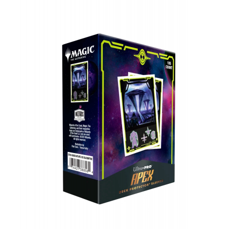 Ultra PRO APEX Sleeves Black Mythic Edge of Eternities 105 Magic