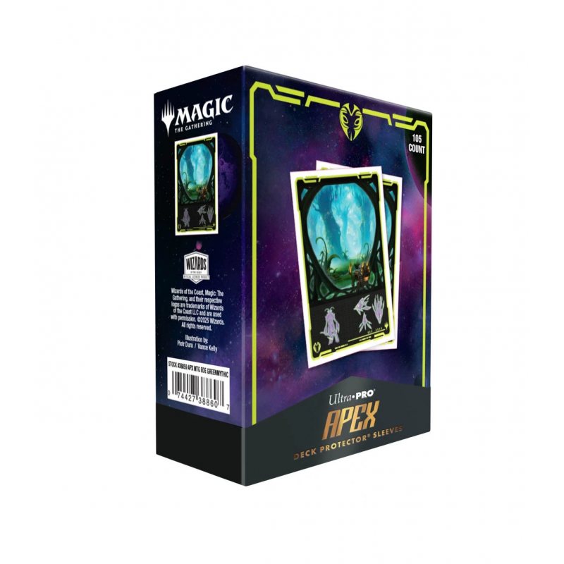 Ultra PRO APEX Sleeves Green Mythic Edge of Eternities 105 Magic