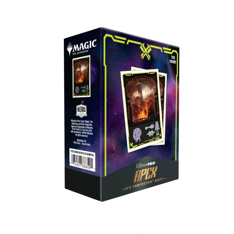 Ultra PRO APEX Sleeves Red Mythic Edge of Eternities 105 Magic