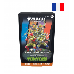 Deck Commander Magic Tortues Ninja – MTG Teenage Mutant Ninja Turtles 100 cartes