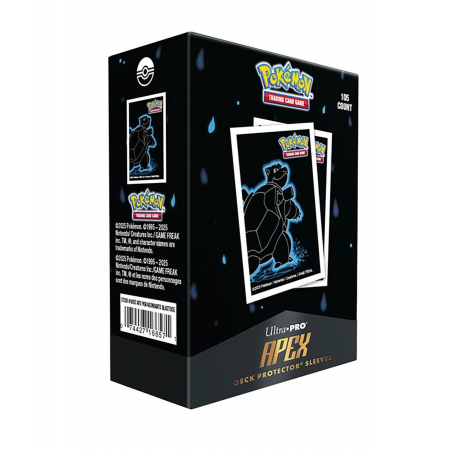 Sleeves Ultra PRO Pokémon Blastoise Neon Kanto – 105 Protège-cartes