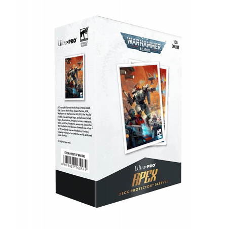 Sleeves Ultra PRO Warhammer 40K T’au Empire – 105 Protège-cartes