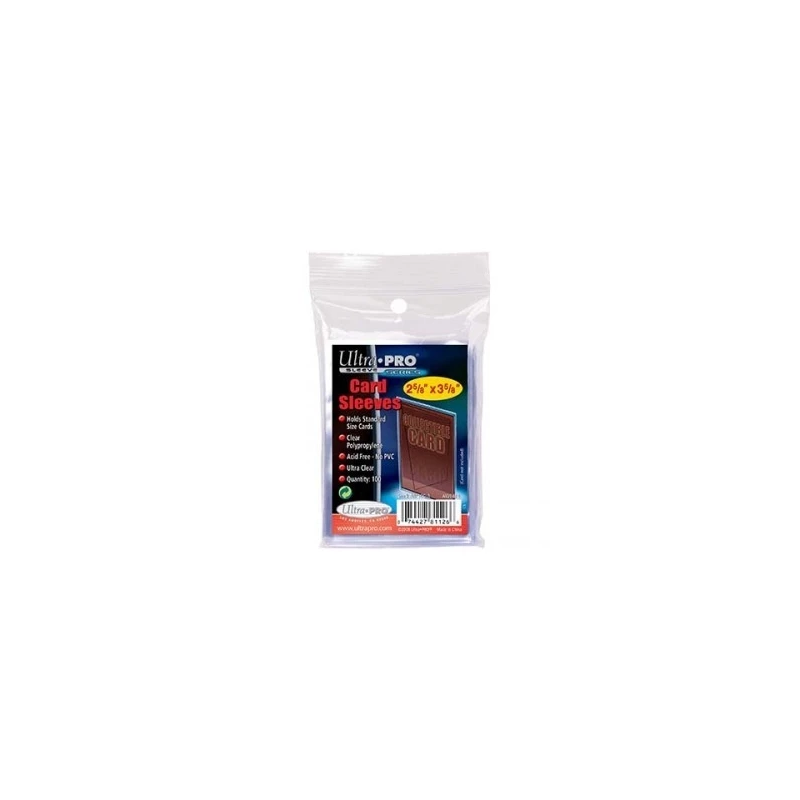Sleeves Ultra PRO Transparentes x100 – Protège-cartes Format Standard TCG