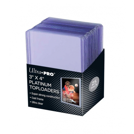Toploader Ultra PRO Standard 35pt Ultra Clear Platinum à l’unité